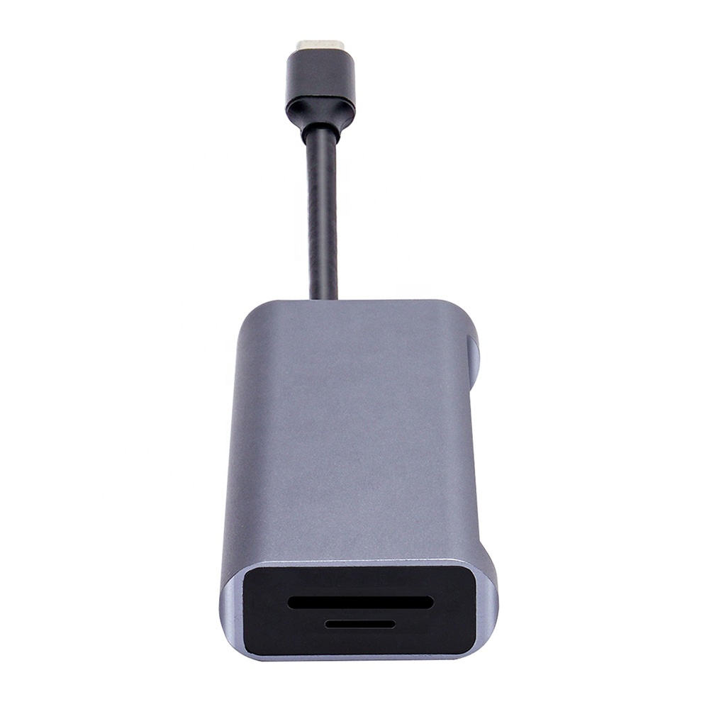 Type hub usb avec gabegit lan 2 * USB3.0 PD rapide vitesse transfert Station D'accueil pour Ordinateur Portable Macbook