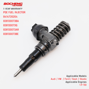 หัวฉีดปั๊มดีเซล 0414720204 038130073BA 038130073Q ชุดหัวฉีด PDE สำหรับ VW Audi 1.9 TDI - Product Image 1