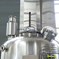 Séparateur de solides liquides sous vide SUS316L de qualité GMP Sécheur à filtre Nutsche agité