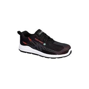 PORTWEST - FC06BKD42 FX2 Eco Fly Composite Trainer S1PS SR FO negro/rojo-EAN 5036108401598 ZAPATOS DE SEGURIDAD Y ENTRENADORES DE SEGURIDAD - Product Image 1