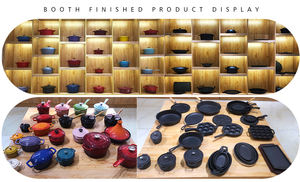 Utensilios para hornear esmaltados de alta calidad, bandeja para hornear roja personalizada, bandeja para asar de hierro fundido esmaltada para lasaña - Product Image 6