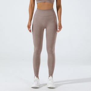 Alfalete atletica leggera impermeabile senza soluzione di continuità abbigliamento da Yoga Fitness <span class=keywords><strong>Sexy</strong></span> per le donne allenamento reggiseno Leggings elastico in vita - Product Image 5
