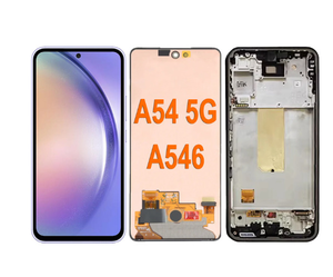 Para Samsung A54 5G <span class=keywords><strong>funda</strong></span> de teléfono móvil carga inalámbrica aceite de cuero OEM - Product Image 1