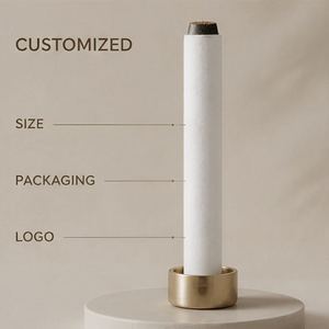 Bâtonnets de Moxa d'Armoise Pure Personnalisables et Portables pour la Thérapie Chauffante des Méridiens Corporels, Certifiés CE, 10 Bâtonnets par Boîte - Product Image 4