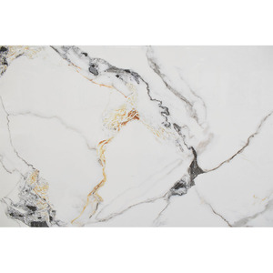 Recién llegado, fábrica de Foshan, encimera de piedra Artificial, losa de roca, hoja aglomerada, 3200x1600, losa de piedra sinterizada de mármol de 12mm - Product Image 2