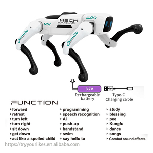 Ept 21-Kênh RC Ai Bằng Giọng Nói Con Chó Cơ Khí Thông Minh Đồ Chơi Giáo Dục Mới Đến 2026 RC Trung Quốc Thông Minh Đồ Chơi <span class=keywords><strong>Robot</strong></span> Cho Trẻ Em - Product Image 2