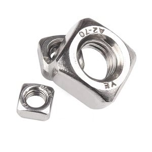 Độ Chính Xác Cao Tùy Chỉnh Nhà Cung Cấp Sắt Thép Không Gỉ Khóa Mỏng Vuông Hàn <span class=keywords><strong>Nut</strong></span> Brass Hợp Kim Thép MS Hex Threaded - Product Image 1