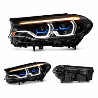 Phares LED Laser pour BMW Série 5 G30/G38 2018-2020 avec lentille de projecteur et feux de jour DRL Spoon – Amélioration des phares