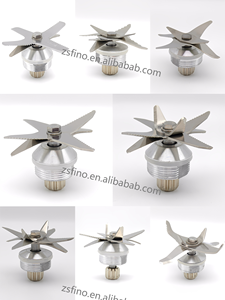 Thương mại máy xay sinh tố bán buôn hộ gia đình Máy xay sinh tố Blade Mixer ướt cắt Blade Máy xay sinh tố phụ tùng 8 <span class=keywords><strong>Blades</strong></span> - Product Image 6