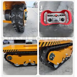 Nouveau châssis de robot aquatique télécommandé électrique, chenilles en caoutchouc, plateforme de transport, transporteur 0,5-20 tonnes - Product Image 2