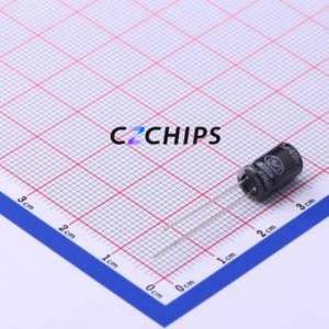 Condensador Electrolítico de Aluminio de Orificio Pasante ECG2GM010E09OTBO, Orificio Pasante, D6.3xL9mm 1uF 20% 400V 55mA-100kHz - Product Image 1