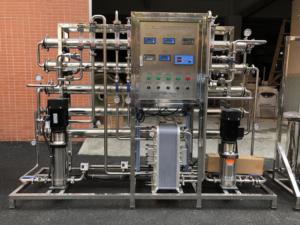 Ce Iso9001 Goedgekeurd 1000l Tweetraps Omgekeerde Osmose Waterzuiveringssysteem + Edi Apparaat Ultra Zuiver Water Machine - Product Image 5