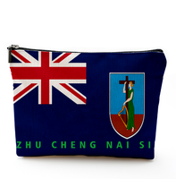 Sac à cosmétiques pour femmes avec drapeau de la Jamaïque, joli sac de maquillage pour sac à main, sac de voyage pour articles de toilette, sac de rangement pour maquillage