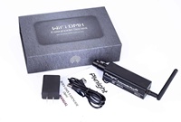 Pknight EasyNode Plus 2.4G WiFi DMX512 Node avec batterie intégrée 16H ArtNet SACN LED Corps en cuivre Blanc neutre 4100K Contrôle par application