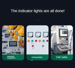 Khuyến mãi mới 22 Mét Bảng điều chỉnh núi LED điện tử chỉ số đèn <span class=keywords><strong>AC</strong></span> <span class=keywords><strong>DC</strong></span> 12V 24V 110V 220V không thấm nước thí điểm tín hiệu ánh sáng ad136 - Product Image 6