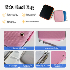 Étui pour cartes <span class=keywords><strong>Yoto</strong></span>, pochette pour album, organiseur de rangement, pochettes, dossier portable souple à fermeture éclair pour lecteur <span class=keywords><strong>Yoto</strong></span>, cartes d'audiolivres - Product Image 2