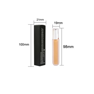 Corretivo Líquido Vegano à Prova d'Água com Cobertura Total, Tampa Prateada Fosca, 6 Cores, Sem Logo - Product Image 6