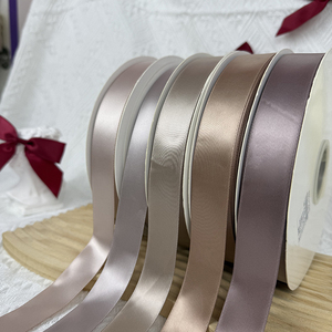 Best Seller Luxury Floral <strong>Wrap</strong> Polyester Satin Ribbon Eco-Friendly Valentine's Day Birthday Decorations and <strong>Chocolate</strong> <strong>Wrap</strong> - Product Image 2