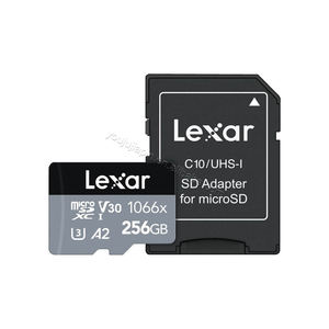 Tarjeta de Memoria <span class=keywords><strong>Micro</strong></span> SDXC <span class=keywords><strong>Lexar</strong></span> Professional Original de 64GB, 128GB, 256GB, 1066x, V30, A2, Clase 10, Velocidad Máxima de 160MB/s para Teléfono y Cámara - Product Image 5