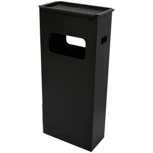 <b>WASTE</b> <b>PAPER</b> BIN WITH ASHTRAY 33x18x70h cm - Product Image 1