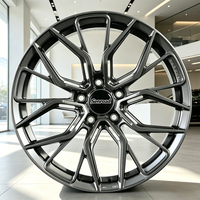Jantes forgées de 18, 19 et 20 pouces, 5x114.3, finition chromée argentée brossée, pour voitures de sport Tesla Model 3 Model Y Performance, Jantes 911