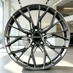 Rines Forjados de 18, 19 y 20 Pulgadas, 5x114.3, Acabado Plateado Cepillado, para Autos Deportivos Tesla Model 3, Model Y Performance, Jantes 911 - Product Image 1