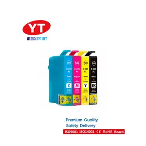 Yelbes 220 T220 220XL T220XL Cartucho de tinta de inyección de tinta compatible con color Premium para impresora Epson 2650 WF 420 XP