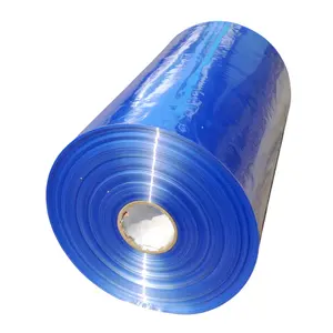 Factory Wholesale Shrink Plastic Film Colorful Transparent Waterproof PVC Heat Shrink Film