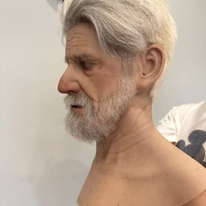 Máscara de Terror de Halloween de Alta Calidad Personalizada, Máscara de Silicona para Fiestas, para Travestis, Transgénero, Drag Queen, Fiestas Sissy - Product Image 4