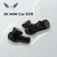 VIEVGUARB VS102G Dash Cam G-Sensor Penglihatan Malam Monitor Parkir Perekaman Berulang 2K Mini Tanpa Layar WiFi 6