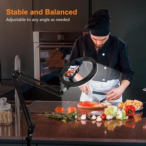 Sıcak satış selfi ışığı halka canlı yayın masaüstü Selfie parantez standı halka ışık tutucu ile Led cep telefonu - Product Image 5