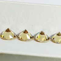 Offre Spéciale 5-11mm Moissanite Diamant Lâche Moissanite 0.5-5ct Vert Blanc Noir Jaune Rose Couleur Moissanite Diamant