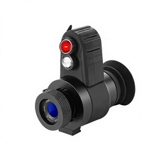 Lunette de vision nocturne infrarouge HD à visée croisée montée sur la tête CYF-E, entièrement noire, pour usage extérieur