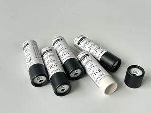 Tubos transparentes reciclables Contenedores de cilindros de cartón Kraft Cosméticos naturales Bálsamo labial Lápiz labial Embalaje Ecológico - Product Image 4