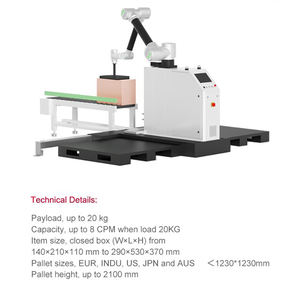 Robot Colaborativo para Paletización, Paletizador Automático de Columna Única - Product Image 6