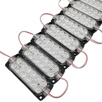 DC12V 24V 2W Doble fila 12 Leds Flash Truck Car Led Flasher Module para jeep