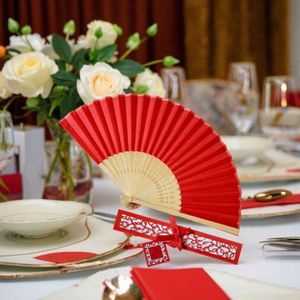 Éventail pliant rétro en bambou pour femme, style chinois, peinture, danse, festival de musique, décoration de mariage, souvenir, cadeaux - Product Image 3