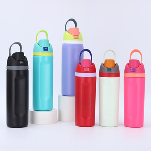 En Stock RTS venta al por mayor logotipo personalizado 16oz 19oz 24oz 28oz 32oz botella de agua 304 botella de agua de acero inoxidable de doble pared - Product Image 1