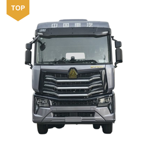 Camions tracteurs Sinotruk Howo 6x4 375HP d'occasion, prix usine, pour le transport de marchandises lourdes, expédition en une seule pièce - Product Image 2