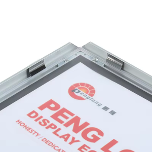 <span class=keywords><strong>Prix</strong></span> d'usine Cadre à pression étanche pour l'extérieur Cadre à clip étanche à montage mural en argent A0-A4 - Product Image 4