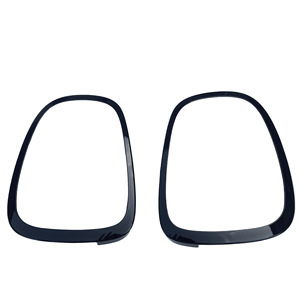 Marco decorativo para luz trasera, cubierta de ABS negra para luces traseras F55 F56 F57 - Product Image 1
