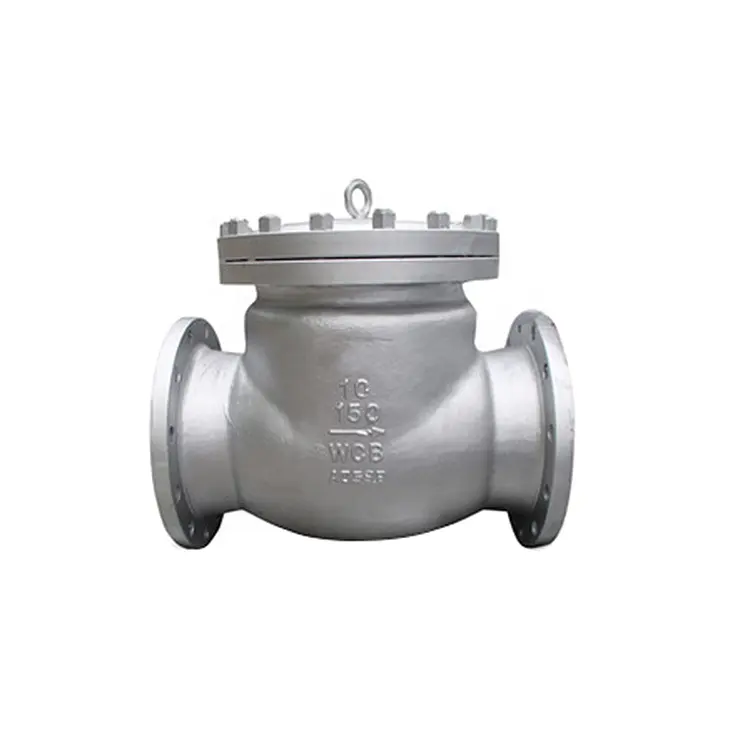 stainless steel 10 inch flanged RF swing check valve cf8m