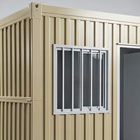 Maison conteneur modulaire préfabriquée pliable X, cabine de vie, maison pliable robuste et durable pour projets