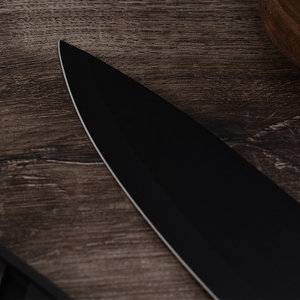 Cuchillo de Cocina Japonés de Acero Inoxidable 3cr13, Mango de Plástico Negro Sowoll, Paquete de 6 Piezas, Venta al por Mayor, Éxito de Ventas en AliExpress - Product Image 5