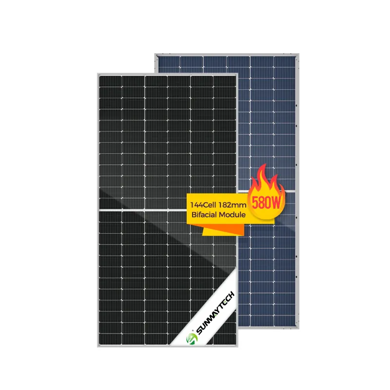 グレードソーラーパネル太陽光発電555w560w570w580wモノラルPVモジュール単結晶ソーラーモジュール