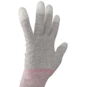 Guantes DE TRABAJO recubiertos de PU ESD Guantes antiestáticos de fibra de carbono ESD PU Top Fit Guante para uso en laboratorio - Product Image 5