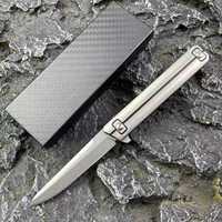 Edc Tactisch Vouwmes Hoge Hardheid D2 Stalen Mes Fruitmessen Outdoor Camping Survival Jacht Zelfverdediging Zakmes
