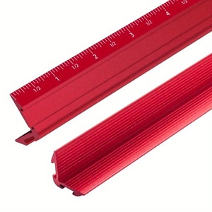 Règle de traçage en V pour le bois, métrique et impérial, marqueur polyvalent pour le marquage précis des lignes parallèles et perpendiculars sur le bois - Product Image 5