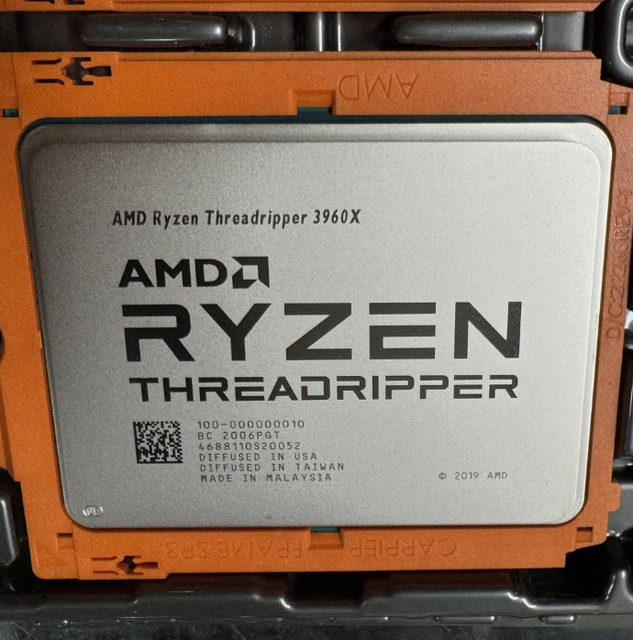 For AMD Ryzen Threadripper 3960X 3.80GHz 24-Core 48-Threads 280W STRX4 CPU Processor