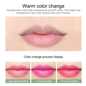Bálsamo Labial de Aloe Vera <span class=keywords><strong>Kiss</strong></span> Beauty, Color Cambiante, Larga Duración, Resistente al Agua, en Crema y Formato de Bola, Tinte Labial Hidratante - Product Image 4